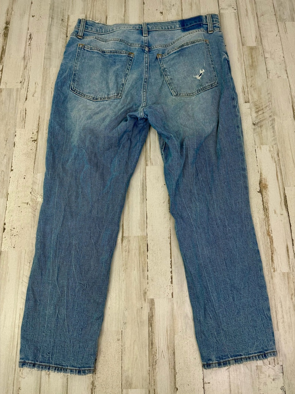Abercrombie & Fitch Jeans 30/10S (34x25) The Skinny High Rise Blue - Picture 11 of 11